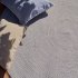 Круглый ковер Portopi 100% ПЭТ серый 150 см
