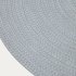 Круглый ковер Portopi 100% ПЭТ серый 150 см