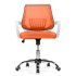 Кресло компьютерное Ergoplus orange / white