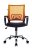 Кресло Бюрократ CH-695N/SL/OR/BLACK спинка сетка оранжевый TW-38-3 сиденье черный TW-11 крестовина хром