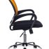 Кресло Бюрократ CH-695N/SL/OR/BLACK спинка сетка оранжевый TW-38-3 сиденье черный TW-11 крестовина хром