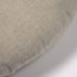 Чехол для подушки Tamanne из 100% льна бежевого цвета 45 см