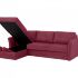 Угловой диван-кровать с оттоманкой Peterhof 341015
