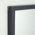 Зеркало настенное Ulrica черное металлическое 80 х 80 см