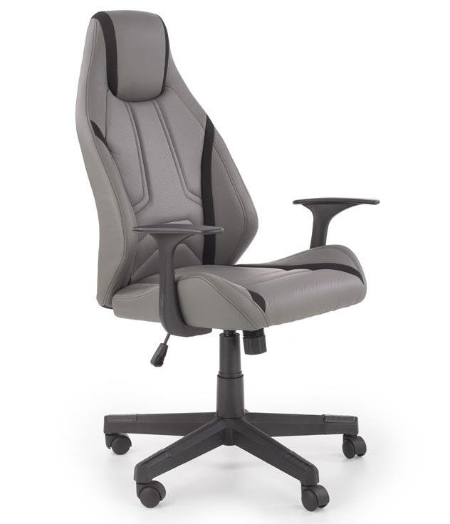 Кресло компьютерное Halmar TANGER (серый/черный)