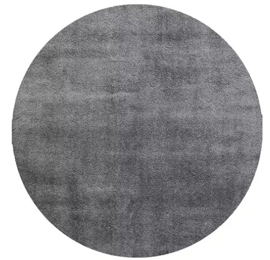 Круглый ковер COMFORT Q 160, темно-серый 851561