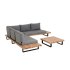 Комплект Zalika 5ти-местный угловой диван и столик