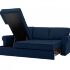 Угловой диван-кровать с оттоманкой и ёмкостью для хранения Murom 342370