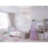 Кровать 190х90 №4 MIX BUNNY (с мяг.изнож) розовая