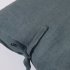 Чехол для подушки Tazu из 100% льна темно-серого цвета 45 х 45 см