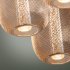 Подвесной светильник Micron 3L хром/золото