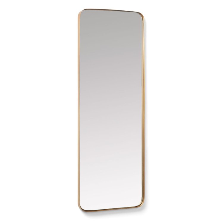 Зеркало настенное Orsini металлическое золотое 55 х 150,5 см