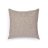 Чехол на подушку из льна и хлопка Casilda коричневого цвета 45 х 45 см