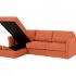 Угловой диван-кровать с оттоманкой Peterhof 341001