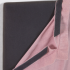Изголовье из льняной ткани розового цвета Tanit со съемным чехлом 166 х 106 см