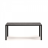 Алюминиевый уличный стол Culip с порошковым покрытием серого цвета 180 х 90 см