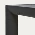 Алюминиевый уличный стол Culip с порошковым покрытием серого цвета 220 х 100 см