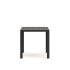 Алюминиевый уличный стол Culip с порошковым покрытием серого цвета 77 х 77 см