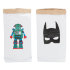 Эко-мешок для игрушек из крафт бумаги «Batman»