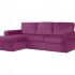 Угловой диван-кровать с оттоманкой и ёмкостью для хранения Murom 434108